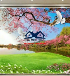 TRANH KÍNH ĐẸP ỐP TƯỜNG GIÁ RẺ TẠI XƯỞNG